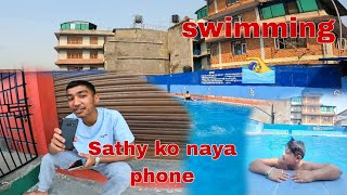 vai sanga swimming gardai 🏊‍♂️