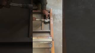 Metal pipe cutting Fancy folding bed manufacturing