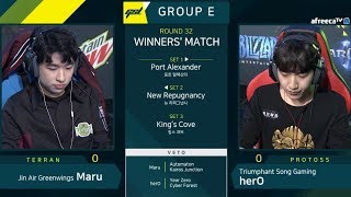 [2019 GSL S1] Ro.32 Group E Match3 Maru vs herO