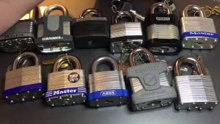 [205] Series Debut: 50mm Laminated Steel Padlocks Compared and Ranked