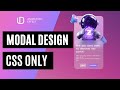 Create Modal Popup using CSS - CSS only