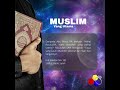 The Colours of Life - PERKONGSIAN 1 HARI 1 HADIS : Muslim Yang Utama