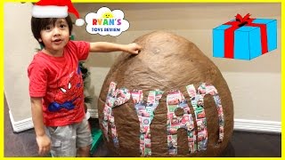 Cars Toys Giant Egg Surprise Opening! Christmas Morning 2016 Opening Present Toy Cars for Kids Video