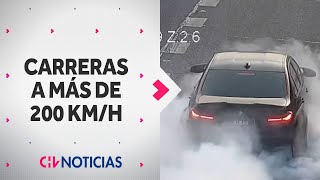 Denuncian CARRERAS CLANDESTINAS en Vitacura: Auto iba a 224 km/h en Costanera Norte - CHV Noticias