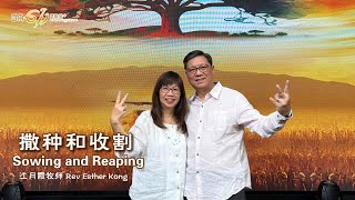 撒种和收割Sowing and Reaping | 江月霞牧师 Rev Esther Kong  | 19102024