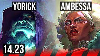 YORICK vs AMBESSA (TOP) | KR Master | 14.23