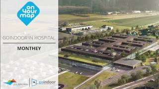 Indoor navigation in hospital of Monthey HRC by OnYourMap