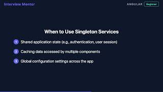 What is a Singleton Service in Angular? Explained Simply
