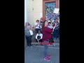 marcha tránsito interrumpido en trelew chubut