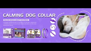 Relieve pet anxiety Pet calming collar for dog and cat