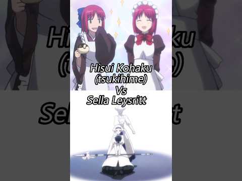 Kohaku Hisui VS Sella Leysritt (Fate VS Tsukihime) Maiden Fight #shorts