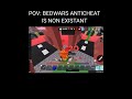 Roblox bedwars anticheat be like