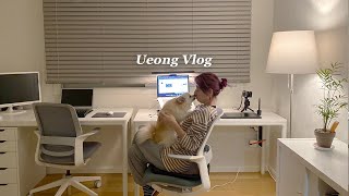 Vlog for decorating the home office for perfect home work🖥