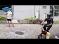 【イメージ】glafitバイクでの通勤・通学イメージ