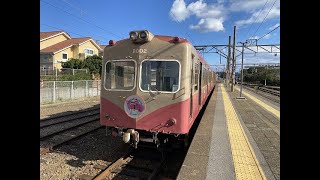 銚子電鉄 銚子駅から外川駅 車窓 （2022/12/18）