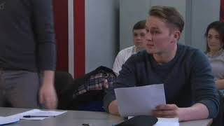 HO: John Paul McQueen attacks Robbie Roscoe (24th February 2014)