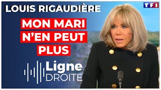 Brigitte Macron alerte sur l'état psychologique de son mari en plein direct - Louis Rigaudière