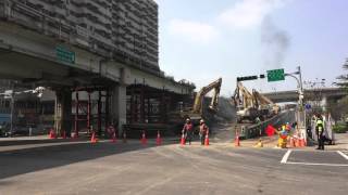 2016.2.7 台北市 忠孝橋引道拆除工程