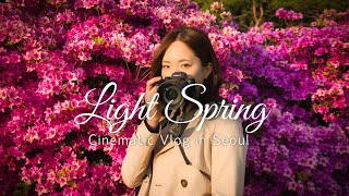 Light Spring, Cinematic vlog in Seoul | シネマティック vlog with a7siii, S cinetone