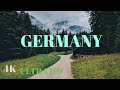 4K Drone Footage Bird's Eye View of Germany, Europe Relaxation Film with Calming Music