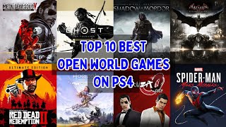 Top 10 Best Open World Games On PS4 | 2024