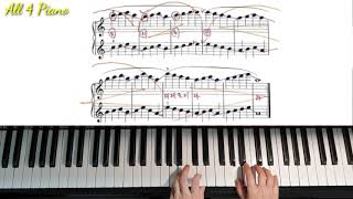 완전쉬운왕초보 피아노레슨76강[바이엘]41번Ferdinand Beyer No.41[Piano Tutorial(in detail)For Beginners]