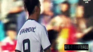 Zlatan Ibrahimovic DEBUT - Manchester united VS Galatasaray