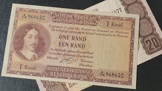 South Africa early Rand Banknotes