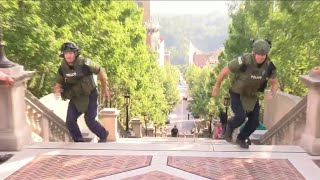 Lynchburg police department holds tryouts for tactical team