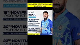 India Tour Of New Zealand ! t20 series ! Ind vs Nz ! #indvsnz #t20 #cricket #shorts #viral #icc#bcci