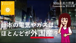 日本の電気やガスは、ほとんどが外国産？