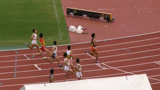 男子100m決勝　関東学生新人 R01