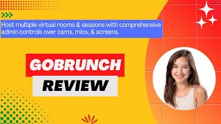 GoBrunch Review, Demo + Tutorial I Make your online meetings more fun, engaging, and interactive