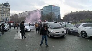 Fransız taksicilerin Uber öfkesi dinmiyor