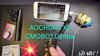 AOCHUAN XE CMOBO1 Gimbal stabilizer for smartphone - Unboxing