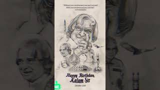 Dr. APJ Abdul kalam birthday status || Abdul kalam birthday whatsapp status #shorts #apj_abdul_kalam