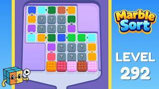 Marble Sort Level 292 Walkthrough Solution