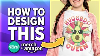 Kittl T-Shirt Design Tutorial with NEW Ai Feature🥑