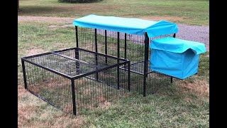 Paw Hut Chicken Coop - HOW TO PUT TOGETHER from Buc~A~Buc Farm