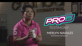 PRO 15 Probiotics Testimony - Myoma Patient
