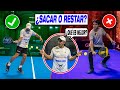 ¿SACAR O RESTAR? ¡La DECISIÓN que puede HACERTE GANAR TU PRÓXIMO PARTIDO DE PADEL! | Mejora tu Padel