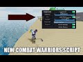 (*NEW*) Combat Warriors Script Hack/GUI With KillAura, Auto Parry, Infinite Stamina And More!