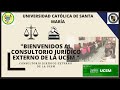 BIENVENIDOS AL CONSULTORIO JURÍDICO EXTERNO DE LA UCSM