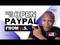 How to Create PayPal Account in USA