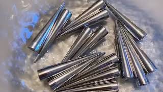 10×55mm nickel brass cone spikes  Let's make every thing punk