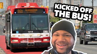 Incompetent Toronto TTC Bus Driver Kicks Passengers Off Of The Bus