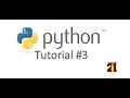 Python Tutorial #3 - How to get User Input