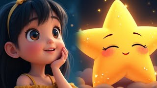 Twinkle Twinkle Little Star | Soothing Lullaby| Bedtime Sleep Music | Nursery rhymes for kids