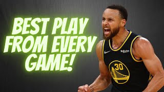 Stephen Curry's Best Play From Every Game Of The 2021-22 Season!
