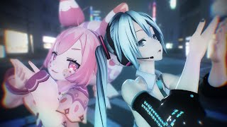 【MMD】宇志海いちご×つみ式初音ミク Gimme×Gimme【カメラ・エフェクト配布】